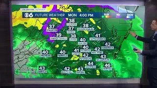 Tracking potential for winter storm Wednesday night into Thursday