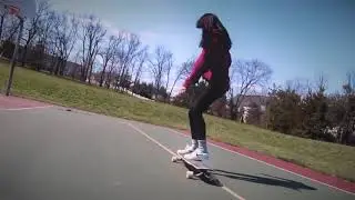 Natalie Pluto aesthetic longboard video- lofi type beat