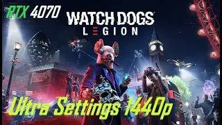 Watch Dogs: Legion | Intro Mission Gameplay | RTX 4070 | 1440p Ultra Graphics + Ray Tracing