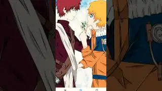 Naruto y gaara