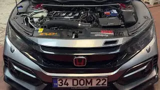 T&uuml;rkiye&rsquo;de 27won inlet pipe montajı 1.5 TURBO Civic