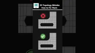 Noob vs pro Artist: How to fix the topology #mayatutorial #3dtips #shorts