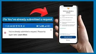 You've already submitted a request. Please try again later LinkedIn (Quick fix)