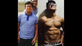 2 YEAR NATURAL TRANSFORMATION 19-21 | FAT TO FIT ! - Manas Rawat