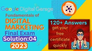 Google Digital Marketing Course Final Solution | Fundamentals Of Google Digital Marketing Final Exam