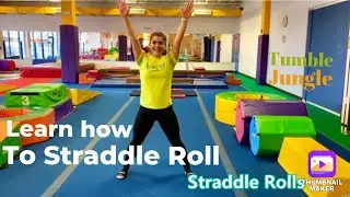 Start the Day with Tumble Jungle: Straddle Rolls