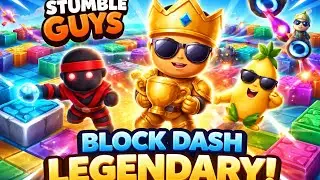 Stumble guys block dash legendry 