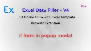 EDF4 - (04) if form in the popup modal then how to fill with extension
