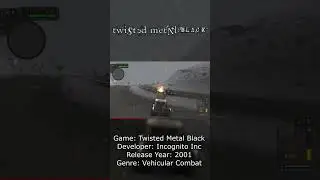 Twisted Metal: Black (2001) #videogames #twistedmetal #playstation #nostalgia #retrogaming #ps2