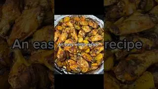 Easy and quick wings recipe #shorts #reels #explore #food #cooking #trending #fyp #recipe