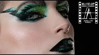 Makeup Tutorial : Green Flamboyancy Liner | Make-Up Atelier Paris