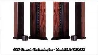 Worlds 20 Most Expensive Speakers Over $100,000