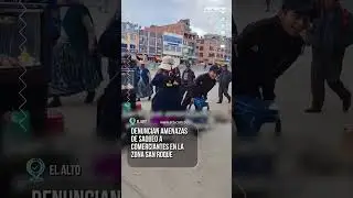 Denuncian amenazas de saqueo a comerciantes en la zona San Roque