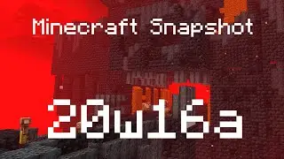 Minecraft Snapshot 20w16a