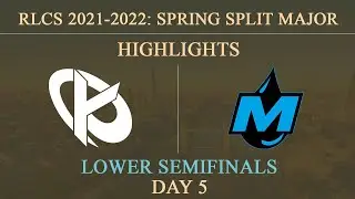 KCop vs Moist Highlights RLCS 2021-22 - Spring Split Major | 3 July 2022