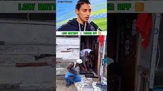Low Battery Please Charge 😂 | #funny #shorts