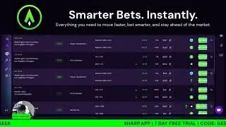 Live Arbitrage Betting Demo - Sharp App Arb Tool