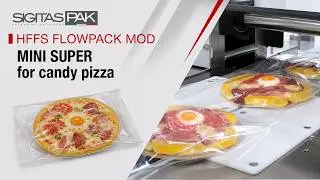 HFFS Flowpack Mod. MINI SUPER for candy pizza