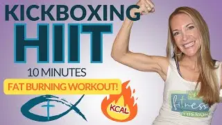 10-Min Kickboxing Circuit Workout | Quick Christian KICKBOXING Challenge to BURN FAT 2025