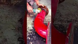 Butterfly Valve Fixing With NRV | Tech With Arvind #engineering #fire #youtubeshorts