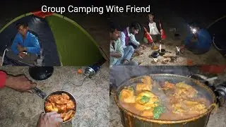 Group Camping With Friend  
