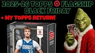 Topps Saves The Holiday & More BF! 2025-26 Topps Basketball Target Black Friday Flagship.