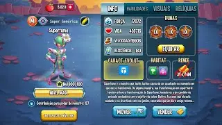 SUPORTE MEIO ESTRANHA!! REVIEW E TESTE DA SUPERFUME LV 100 - MONSTER LEGENDS