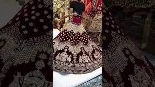 designer lengha sale chot chalte hai bridal lengha #lehengacholi #croptoplehenga
