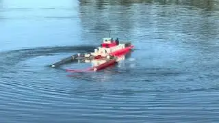 Recovery tug shakedown run