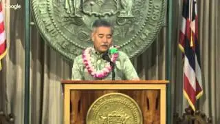 News conference: Governor Ige&rsquo;s comments on legislative actions
