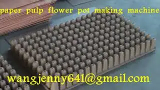 waste paper forming flower pot making machines-whatsapp:0086-15153504975