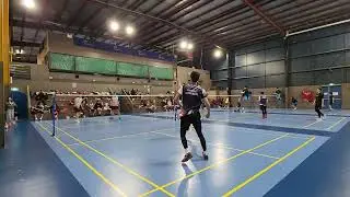 Chibi Titans vs K1MBC Baddy Family (MD1) - Badminton Veterans 2024 (Kilsyth)