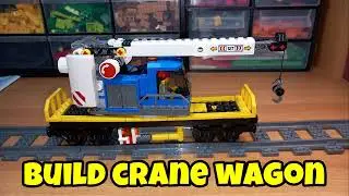 Lego city speed build crane wagon