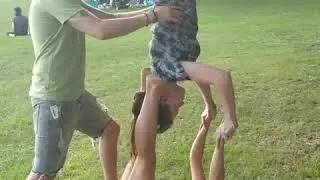 Acro yoga training
