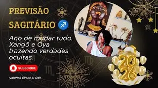 &ldquo;Sagit&aacute;rio 2026, Xango traz: justi&ccedil;a, Corte e Caminhos Abertos, O Poder Est&aacute; Contigo&rdquo;