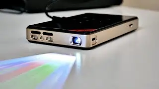 H96 P Mini Android LED DLP Projector - Quad Core - 2GB+16GB - HDMI