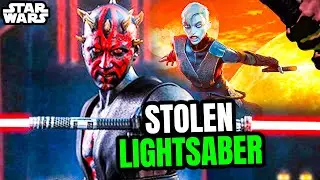 WHY Is MAUL USING Asajj Ventress&rsquo; Lightsaber? (CANON)