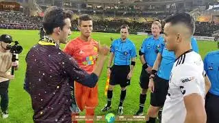 Streamer Gets To Do The Coin Toss For Soccer Game...