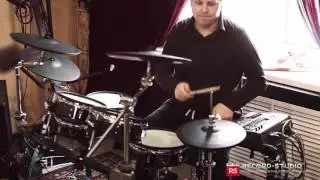 Студия звукозаписи Roland TD 20 с барабанами Steven Slate