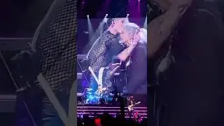 The Moment MIYAVI Kissed HYDE at The Last Rockstars Concert 🤯 #shorts