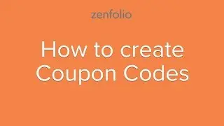 How to create coupon codes - boost your sales and increase client retention! | Zenfolio Classic