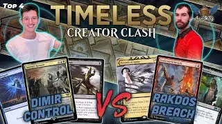 MTG Timeless | Контроль Димиров против Бреши Ракдоса | Битва создателей Timeless | Топ-4