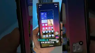 PERSONALIZA tu Galaxy Pt. 3: Wonderland 🎡🎠🔥 #tech #samsung #shorts