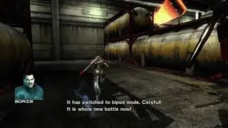 Metal Gear Rising - GRAD Boss Fight - Revengeance Difficulty - NO DAMAGE