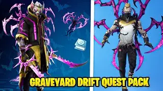 *NEW* Driftwalker Skin Pack Showcase (Graveyard Drift Quest Pack) Fortnite