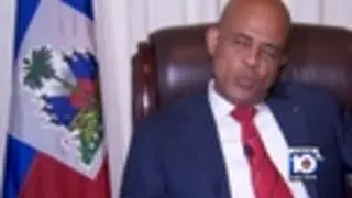 In depth interview with Haitian President Michel Martelly