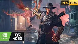 Evil West- The Parasiter Boss Fight Gameplay | How To Defeat Parasiter Boss [4K HDR 60FPS]