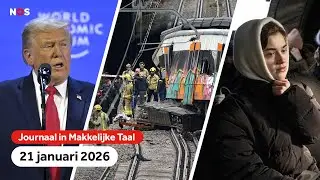 Toespraak president Trump, nog een treinongeluk in Spanje en veel mensen in de kou in Oekraïne