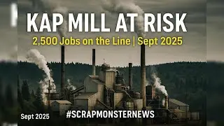 Province Seeks Federal Aid to Save Kap Mill | Sept 2025 | #ScrapMonsterNews #ScrapMonster
