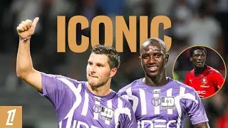 Toulouse 3-2 Rennes (2009) : Le T&eacute;f&eacute;c&eacute; de Gignac et Moussa Sissoko face au Stade Rennais de Gyan